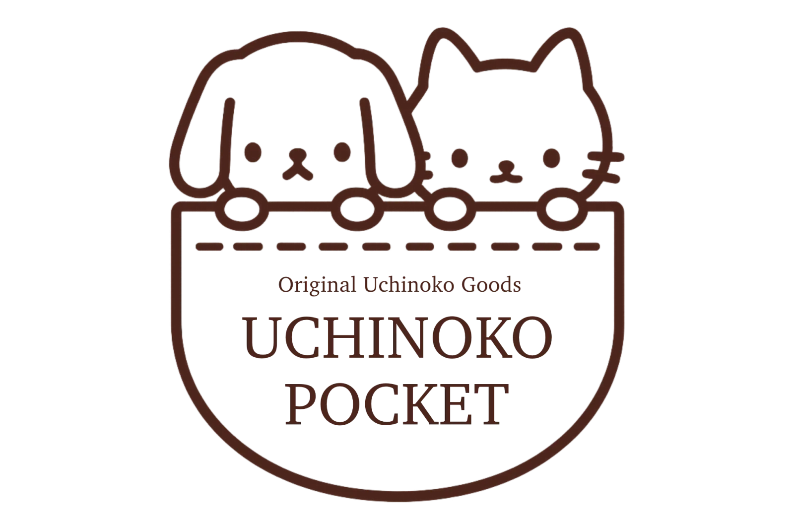 UCHINOKO POCKET ロゴ